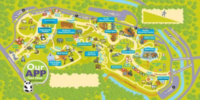 워싱턴 동물원 맵
