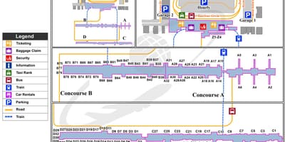 워싱턴 jfk airport 지도